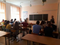 С учащимися школы № 12 провели беседу о здоровом образе жизни