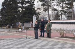 Молодой депутат Тбилисского района Александр Ковалевский выступил на митинге, посвященном Дню памяти погибших в вооруженном конфликте в Чеченской республике, с обращением к молодежи