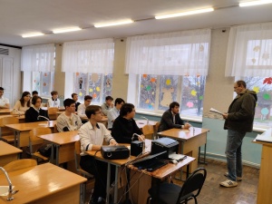 Учащиеся встретились с врачом-наркологом 