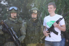 Школьники из СОШ № 5 посетили военную часть в Молькино