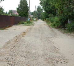 В Тбилисской продолжается грейдирование дорог 