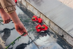 Акция «Эстафета памяти» прошла в Тбилисском районе