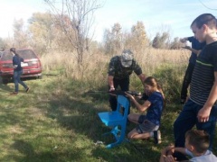 Геймановские школьники побывали в походе