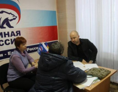 В Тбилисском районе депутат ЗСК провел в прием граждан