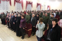Месячник оборонно-массовой и военно-патриотической работы стартовал в Тбилисском районе