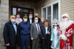 В Тбилисском районе с Новым Годом и Рождеством поздравляют участников Великой Отечественной войны