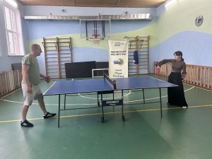 Состоялись тренировки по настольному теннису