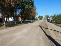 В Тбилисской прогрейдировали дорогу по переулку Элеваторному