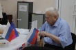 В Тбилисском районе ветеран накануне 100-летнего юбилея лично пришел на выборы