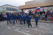 Тбилисцы празднуют День народного единства