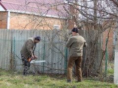 В станице Тбилисской проходят работы по благоустройству