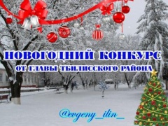Глава Тбилисского района проводит новогодний конкурс