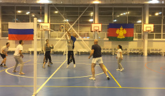 В «Олимпе» прошла тренировка по волейболу