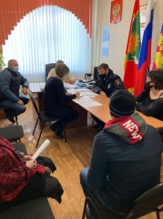 В Нововладимировском сельском поселении прошло заседание территориальной комиссии по профилактике правонарушений