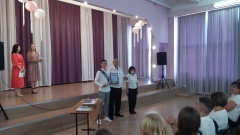 «Лучший казачий класс» в школе № 6 станицы Тбилисской