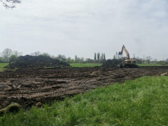 В Тбилисском районе строят многофункциональную спортивно-игровую площадку