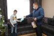 В Тбилисском районе 12-летнему Артему вручили подарок