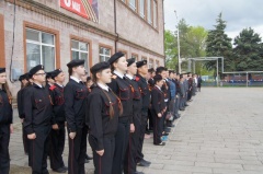 Смотр строя и песни прошел в Тбилисском районе