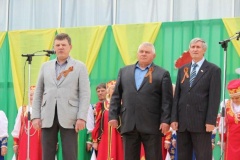 Концерт и эстафета прошли в Тбилисском районе в Праздник Весны и Труда