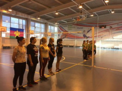 В СК «Олимп» прошел волейбольный матч