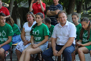 3 августа 2017 года глава Тбилисского района Евгений Ильин вместе с главами поселений посетил лагерь «Ласточка»