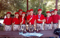 Тбилисцы приняли участие в краевой военно-спортивной игре «Зарница»