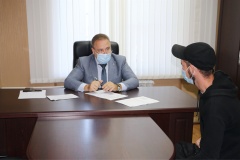 Глава Тбилисского района провел прием граждан