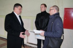 Глава района оценил ход ремонтных работ в районном Доме культуры