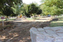В Тбилисской началась реконструкция парка