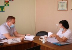 Глава Тбилисского района провел прием граждан