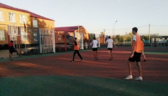 В Нововладимировском поселении прошли соревнования по мини-футболу