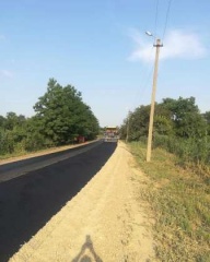 В районе ремонтируют дороги