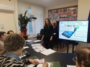 Обучение ветеранов в рамках гранта "Смартфон для всех"