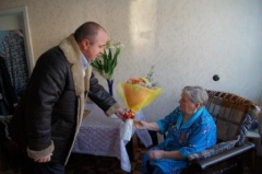 Жительнице Тбилисского района исполнилось 90 лет 