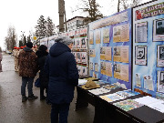 Центральная  районная  библиотека приняла участие в открытии памятника участникам боевых действий  в Афганистане