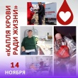 14 ноября 2020 года в станице Тбилисской на площади районного Дома культуры состоится донорская акция «Капля крови ради жизни».