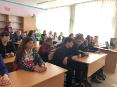 В седьмой школе прошел круглый стол «Алкоголь-это угроза для развития»
