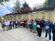 В Тбилисском районе открыли обновленную Доску Почета