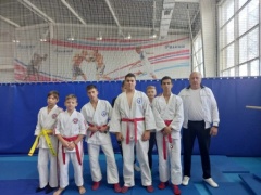 В Тбилисском районе состоялись соревнования по самбо