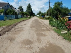 В Тбилисской прогрейдировали улицу Базарную