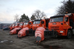 Очищать дороги района от снега и гололеда будут 56 единиц техники