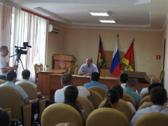 Глава Тбилисского района провел планерку