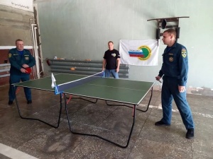 В рамках проекта «Спорт. Жизнь. Профсоюз» в Тбилисском районе прошла тренировка по настольному теннису