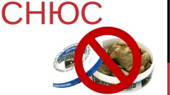 Снюс ОПАСЕН!