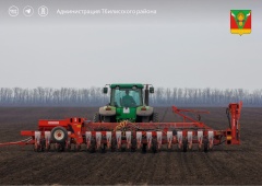 Хозяйства Тбилисского района приступили к севу подсолнечника и сахарной свеклы