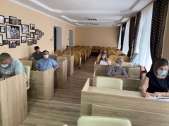 Первое организационное заседание территориальной избирательной комиссии Тбилисская созыва 2021-2026 г.г.