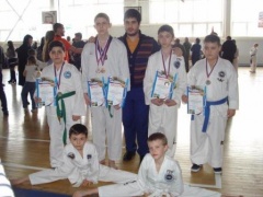 Тхэквондисты вернулись в Тбилисскую с медалями