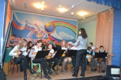 Тбилисские музыканты порадовали школьников своими выступлениями