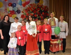 Тбилисская приемная семья заняла третье место в зональном этапе краевого творческого конкурса