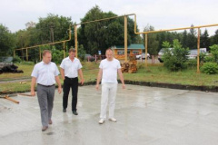 С рабочей поездкой Евгений Ильин посетил Марьинское поселение